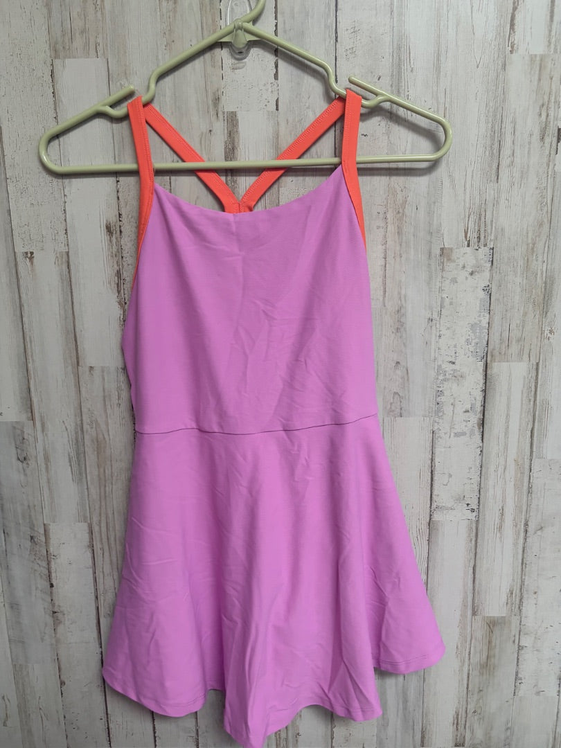 PINK/ORANGE OLD NAVY ATHLETIC DRESS, GIRLS 14/16
