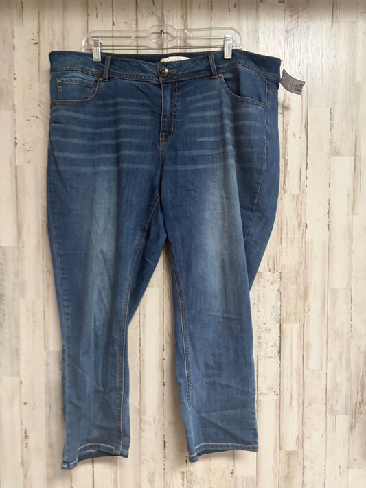 DENIM CATO SZ 16 CROPPED JEANS, LADIES XL