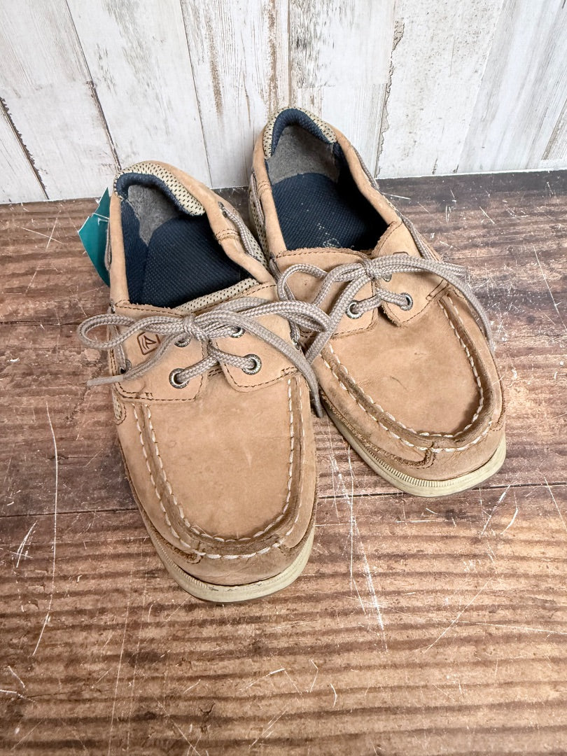 BROWN SPERRY BOAT SHOES, SHOES Y1