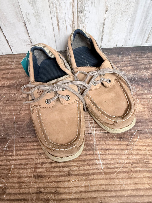 BROWN SPERRY BOAT SHOES, SHOES Y1