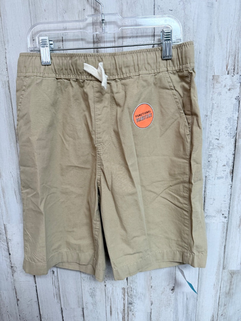 KHAKI CHILDRENS PLACE NEW DRAWSTRING SHORTS, BOY 10 HUSKY