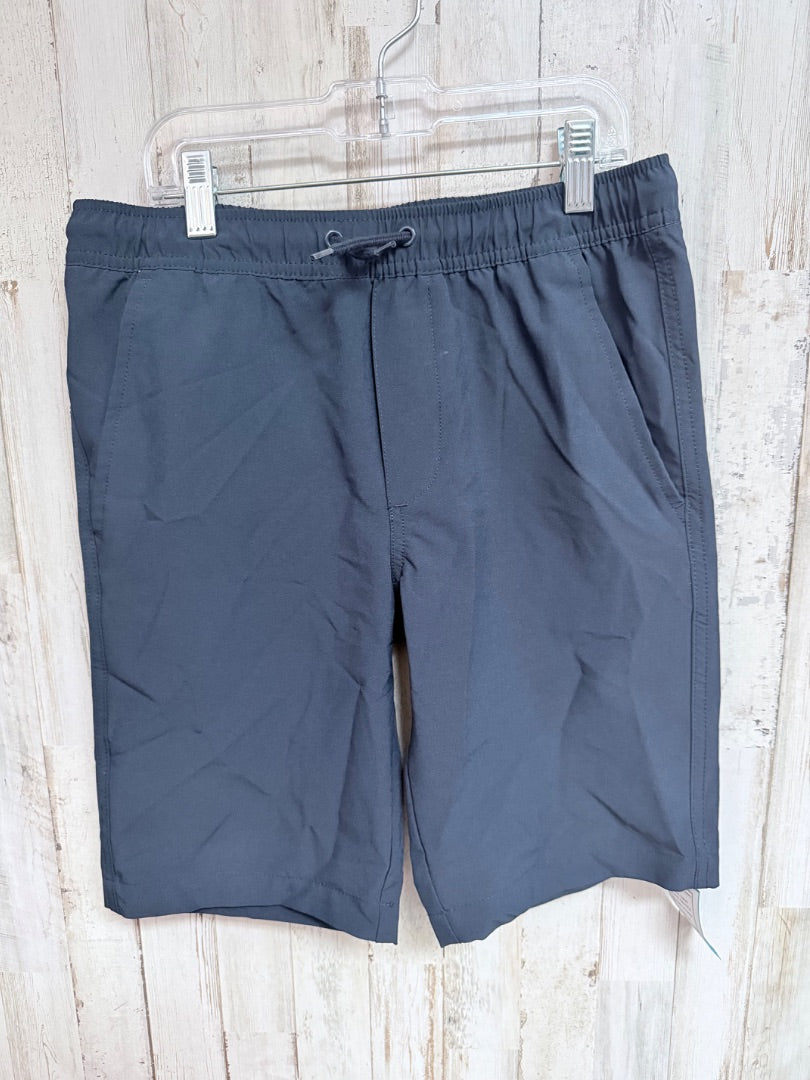 NAVY NAUTICA DRY FIT DRAWSTRING SHORTS, BOY 10 HUSKY