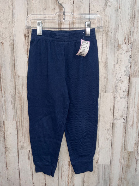 NAVY GARANIMALS COTTON JOGGERS, BOY 4