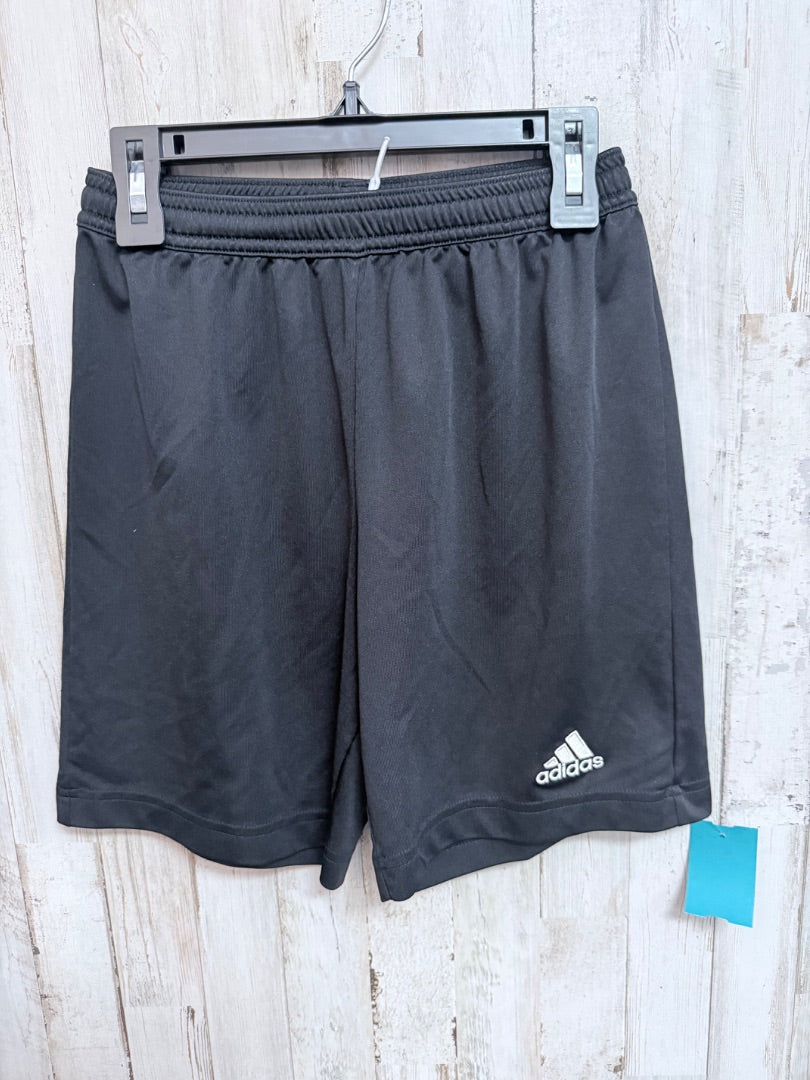 BLACK ADIDAS DRY FIT SHORTS, BOY 10/12