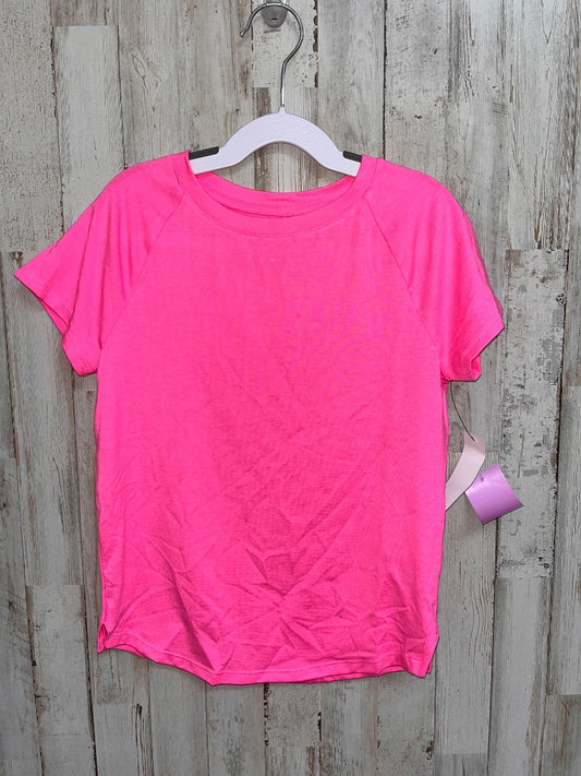 HOT PINK ATHLETIC WORKS NEW DRY FIT TEE, GIRL 6