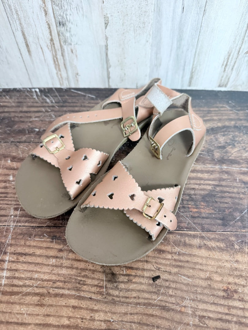 rose gold SUN SAN heart sandals, shoes 13