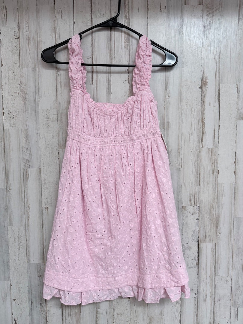 LT PINK ALTARD STATE EYELIT TANK DRESS, LADIES S
