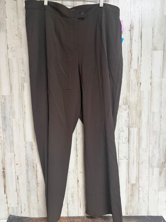 CHOCOLATE MAGGIE BARNES NEW TROUSERS, LADIES 4X