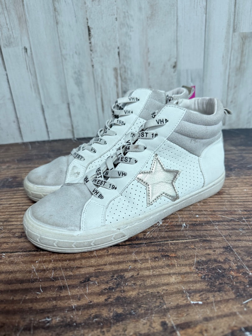 WHITE VINTAGE HAVANA STAR SNEAKERS, SHOES A6.5