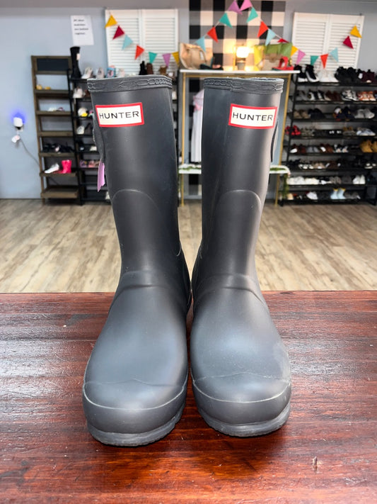 GREY HUNTER RAIN BOOTS, SHOES A9