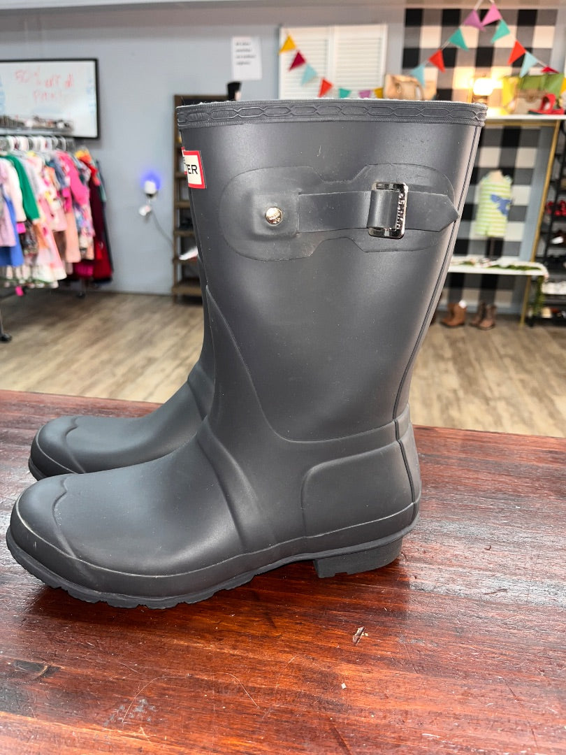 GREY HUNTER RAIN BOOTS, SHOES A9