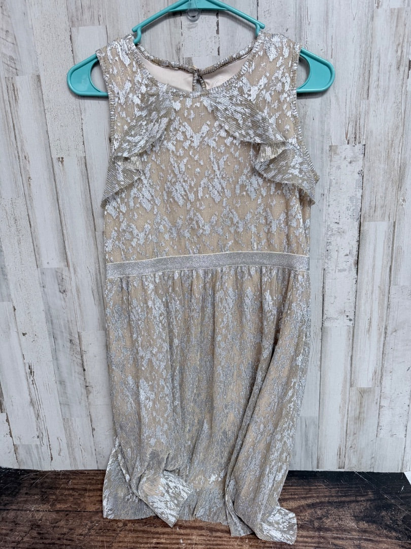 TAN WONDER NATION TULE SHIMMER DRESS, GIRLS 14/16