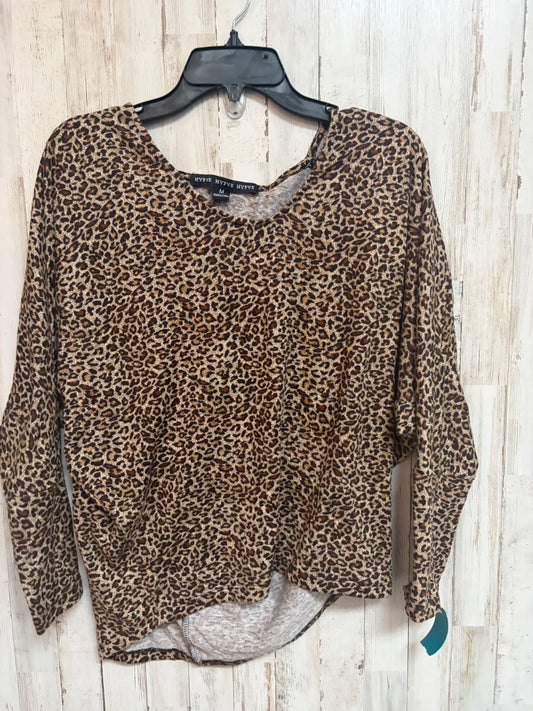TAN HYVE CHEETAH LONG SLEEVE, LADIES M