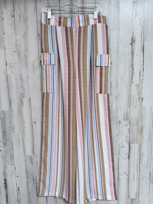 TAN  STRIPE PANTS, GIRLS 14