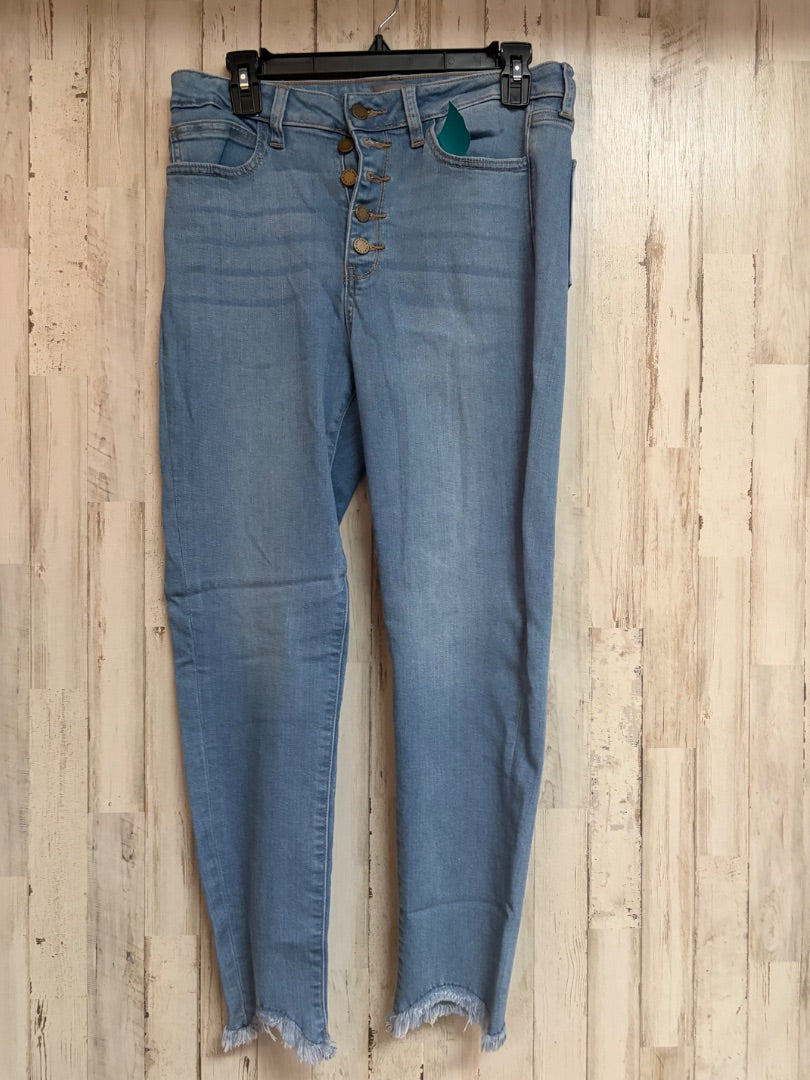 DENIM JUSTUSA SZ30 HI RISE JEANS, LADIES L