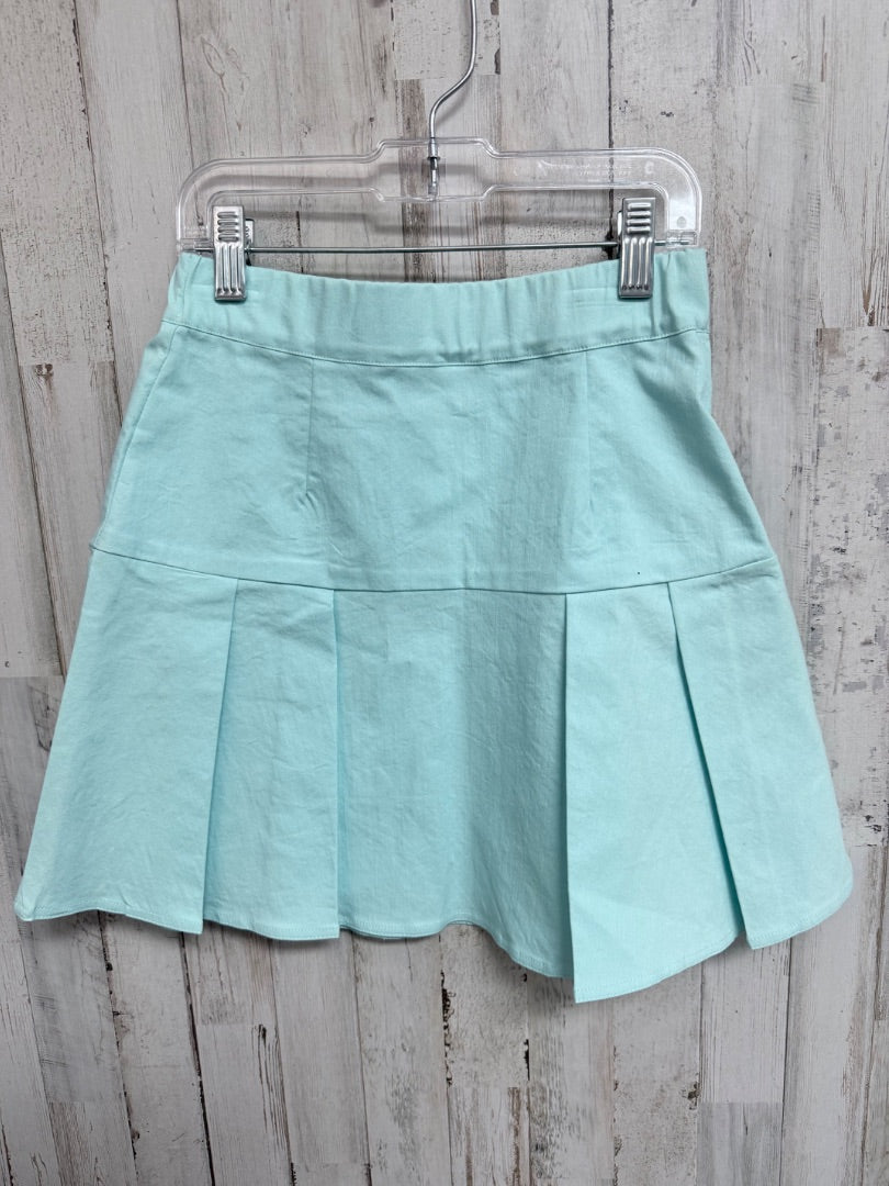 TEAL LITTLE OLIN PLEATED SKIRT, GIRLS 14