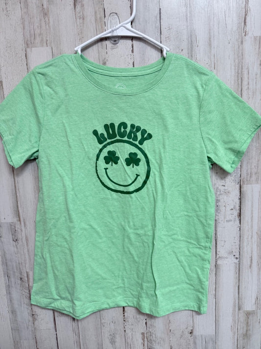 GREEN WONDER NATION LUCKY TEE, GIRLS 18