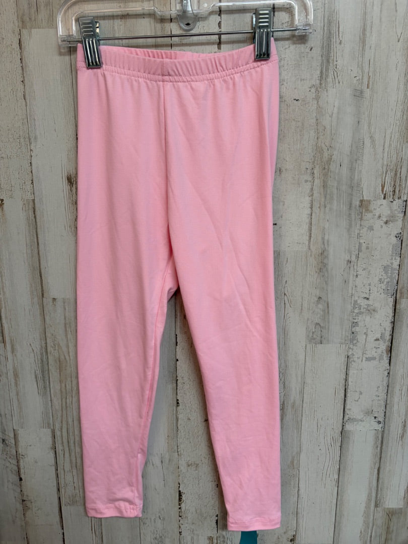 LIGHT PINK  SOFT COTTON LEGGINGS, GIRL 4/5
