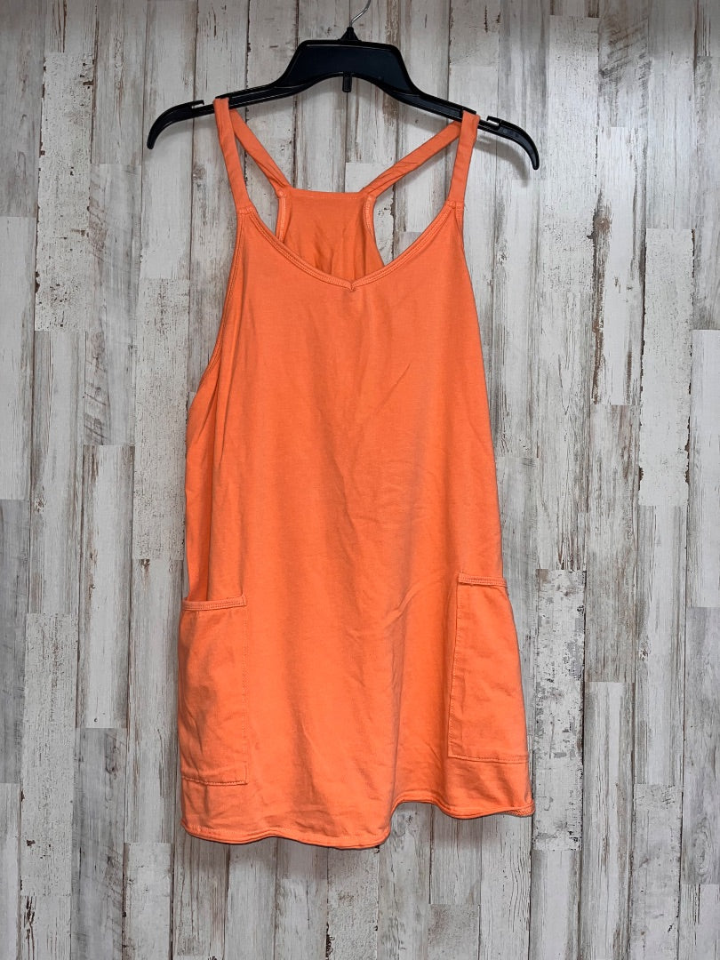 CORAL  COTTON POCKET SKORT DRESS, LADIES M
