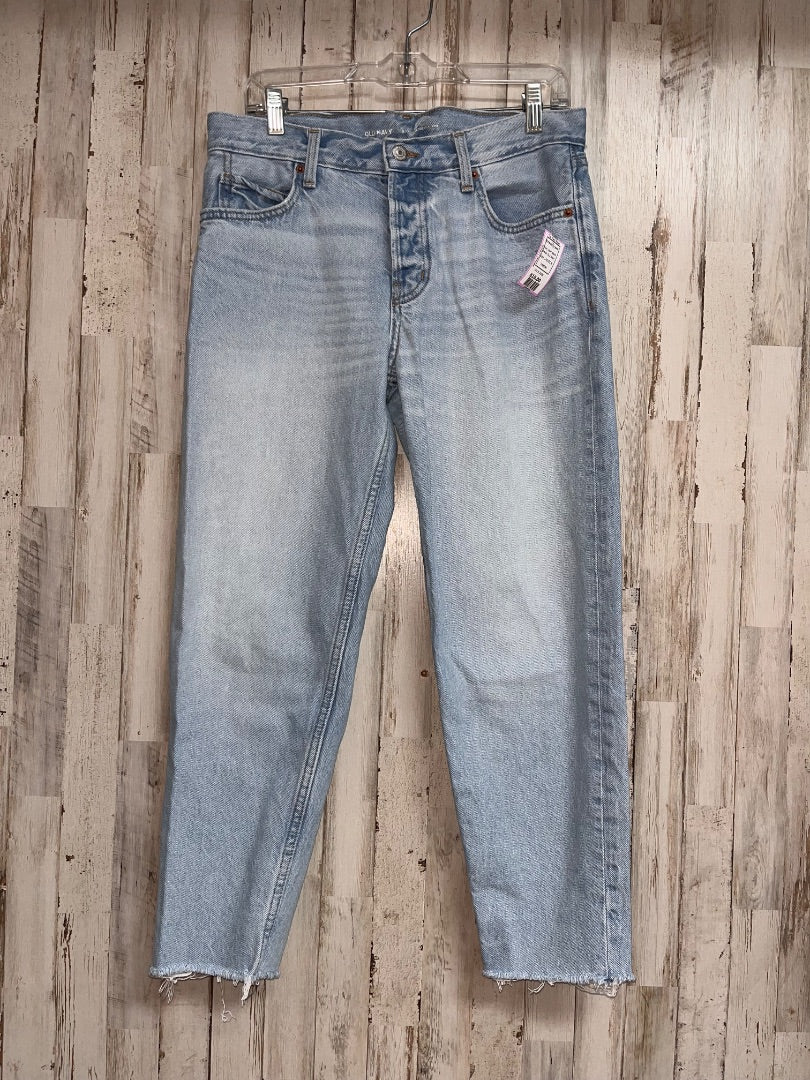 LIGHT DENIM OLD NAVY SZ 8 SLOUCHY JEANS, LADIES M