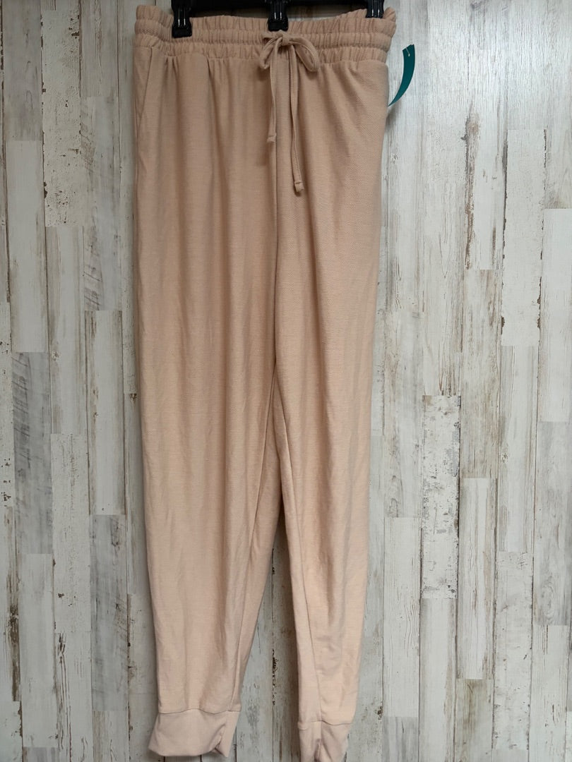 TAN ZENANA TEXTURED JOGGERS, LADIES 2X