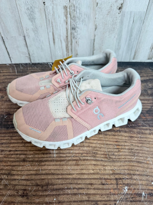 PEACH ON CLOUD SNEAKERS, SHOES A5.5
