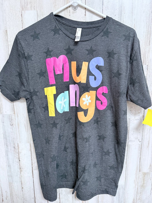 GREY CODE FIVE STAR MUSTANGS TEE, LADIES M