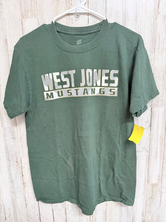 GREEN HANES WEST JONES TEE, LADIES M