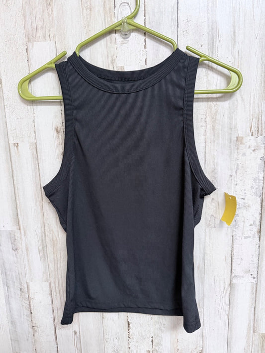 BLACK SHEIN RIBBED TANK, LADIES L