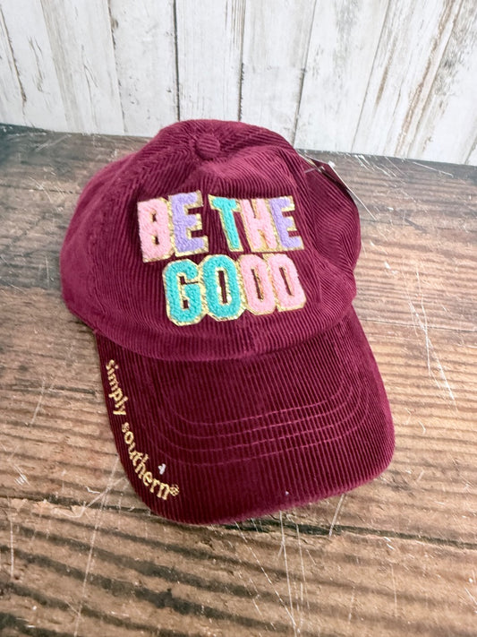 MAROON SIMPLY SOUTHERN NEW PATCH BE THE GOOD CAP, LADIES