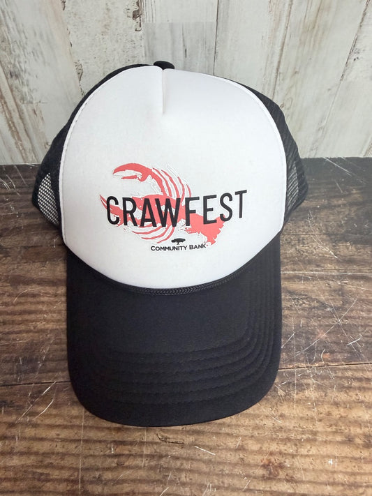 BLACK/WHITE  LAUREL CRAWFEST CAP, LADIES