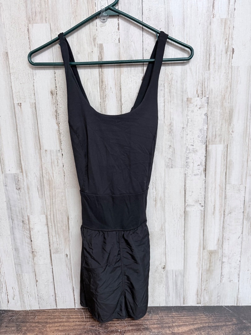 BLACK AVIA ATHETIC ROMPER, LADIES M