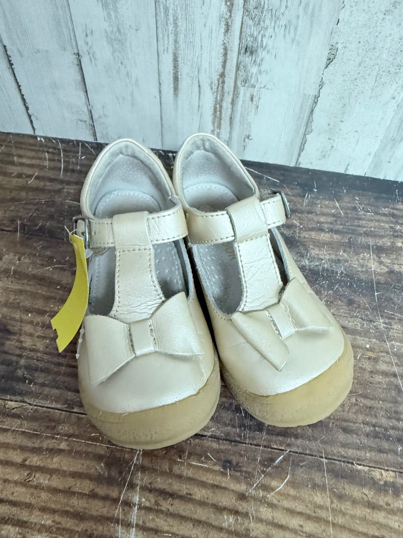 GOLD LA MOUR BOW MARY JANES, SHOES 8