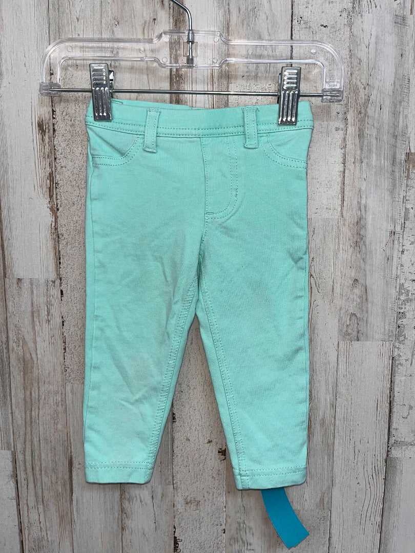 MINT CARTERS JEGGINGS, GIRL 9M