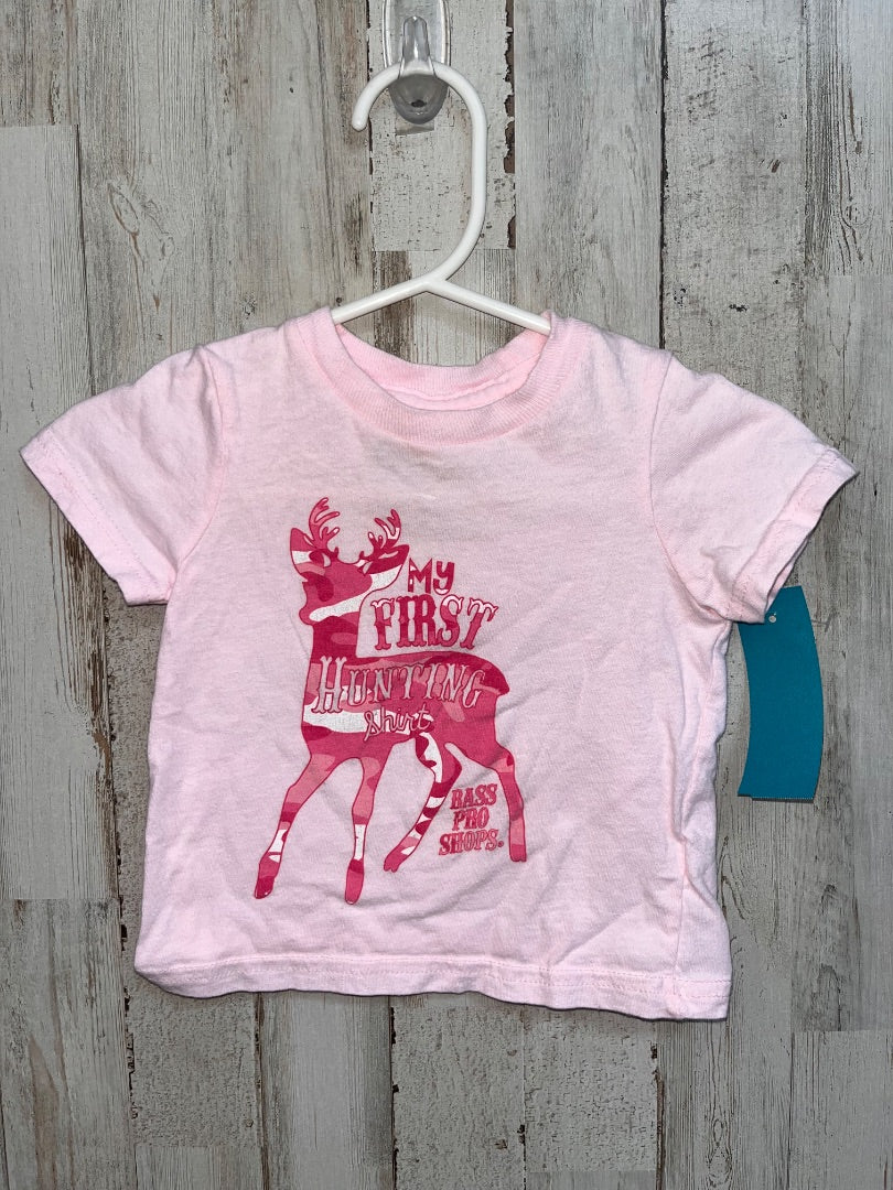 PINK BASS PRO FIRST HUNTING SHIRT, GIRL 6M