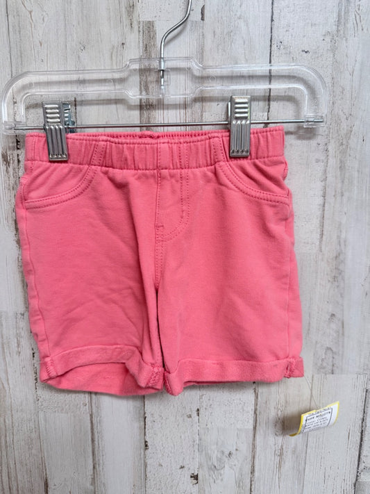 CORAL CAT & JACK CUFF SHORTS, GIRLS 4T