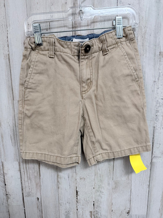 KHAKI GYMBOREE SHORTS, BOYS 6