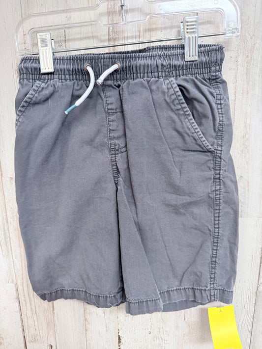 GREY CAT & JACK DRAWSTRING SHORTS, BOYS 6/7