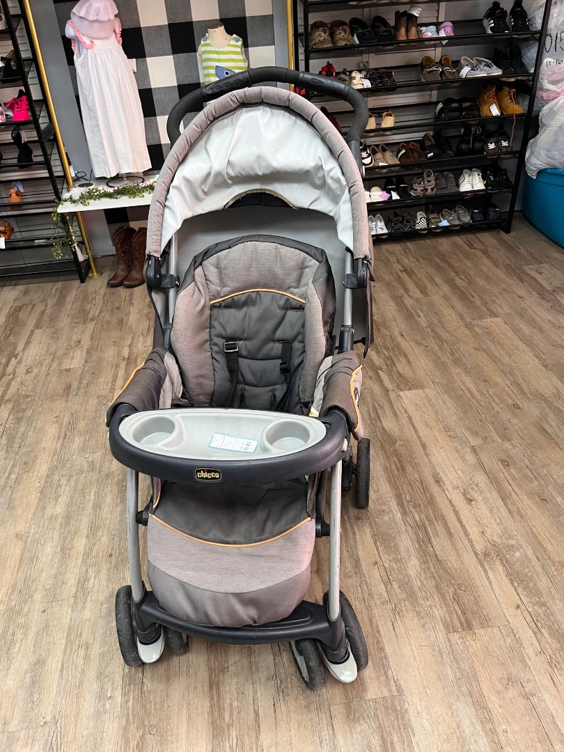 GREY CHICO STROLLER