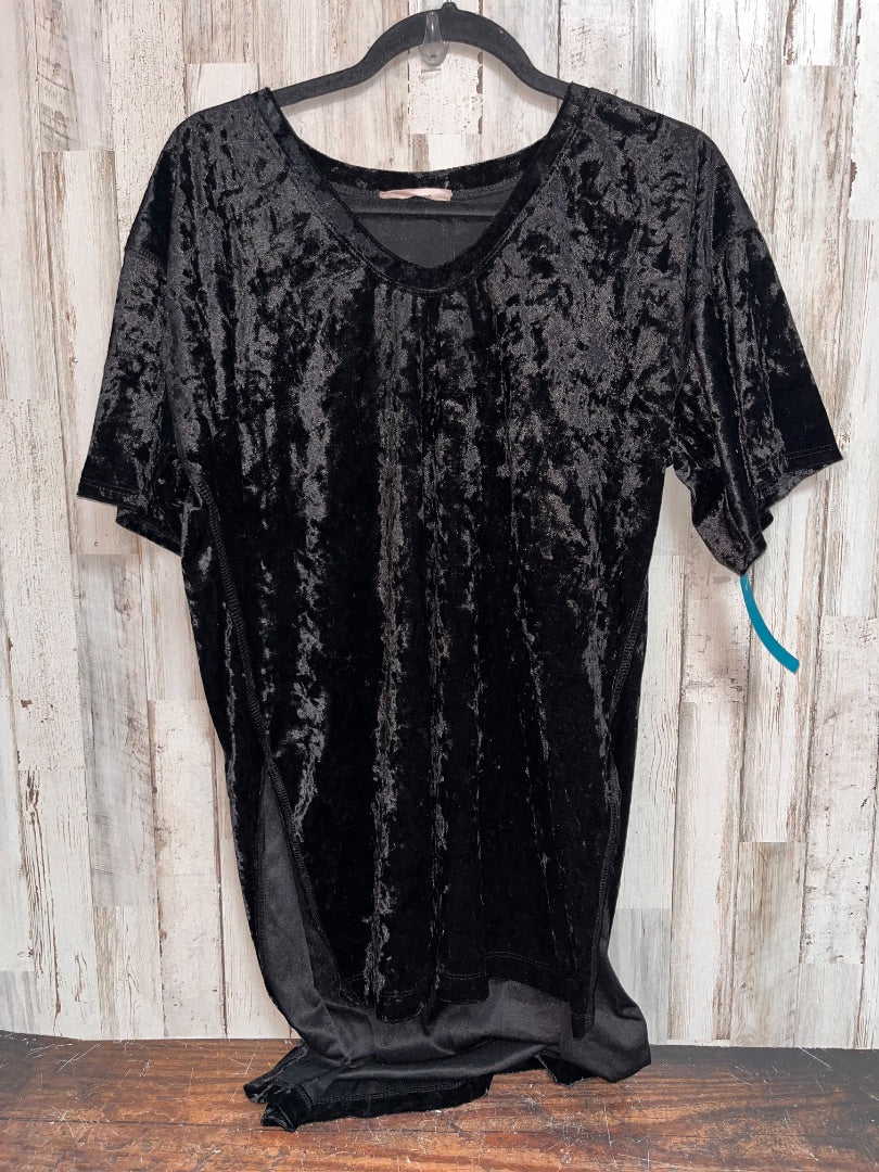 BLACK BLUE HEAVEN VELVET TUINC, LADIES S
