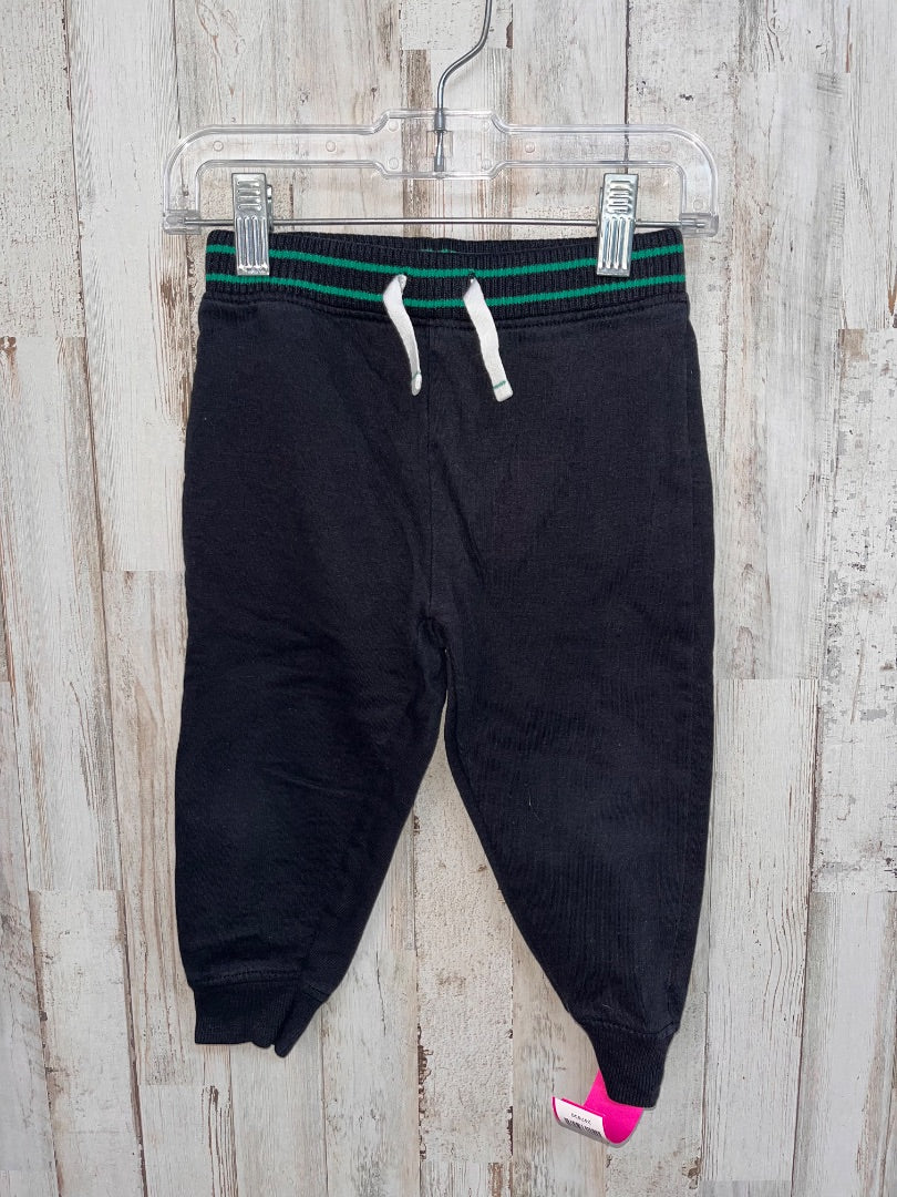 BLACK LIGHTNING BUG COTTON JOGGER, BOY 24M