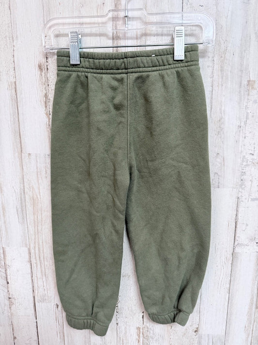 OLIVE GARANIMALS SWEATPANTS, BOYS 3T