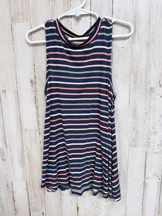 NAVY WONDER NATION STRIPE SOFT TANK, GIRLS 6/6X