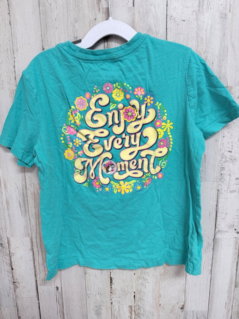 TEAL  BUCCEE TEE, GIRLS 6/7