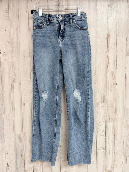 DENIM ART CLASS DISTRESS JEANS, GIRLS 10