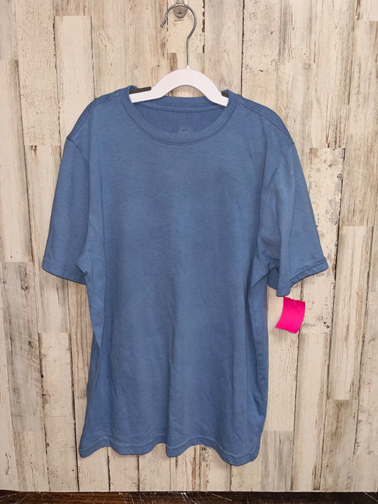BLUE WONDER NATION COTTON TEE, BOY 14/16