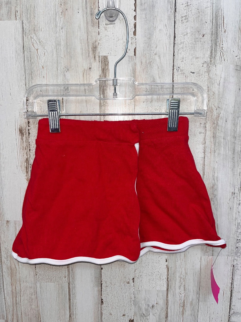 RED BELLA BLISS WRAP SKORT, GIRL 3T