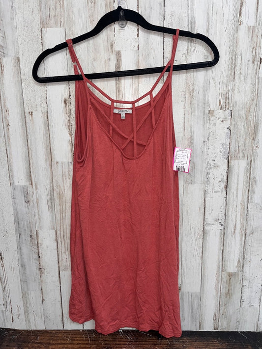 MAUVE JODIFL STRAPPY V NECK TANK, LADIES L