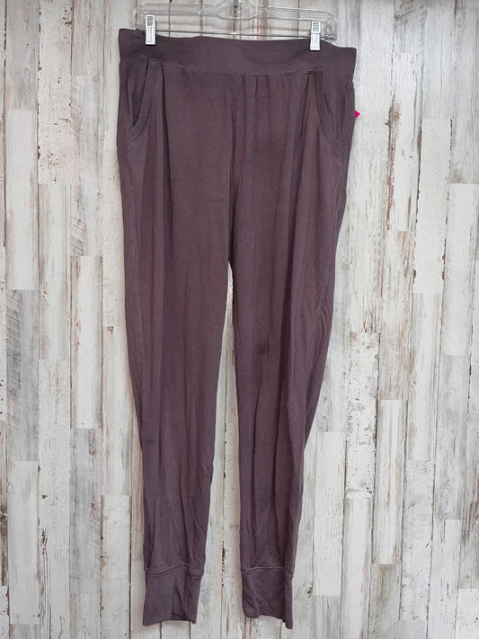 PURPLE GREY MIDNIGHT SOFT JOGGERS, LADIES L