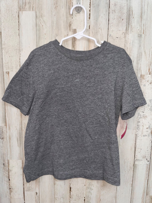 GREY OLD NAVY COTTON TEE, BOY 6/7